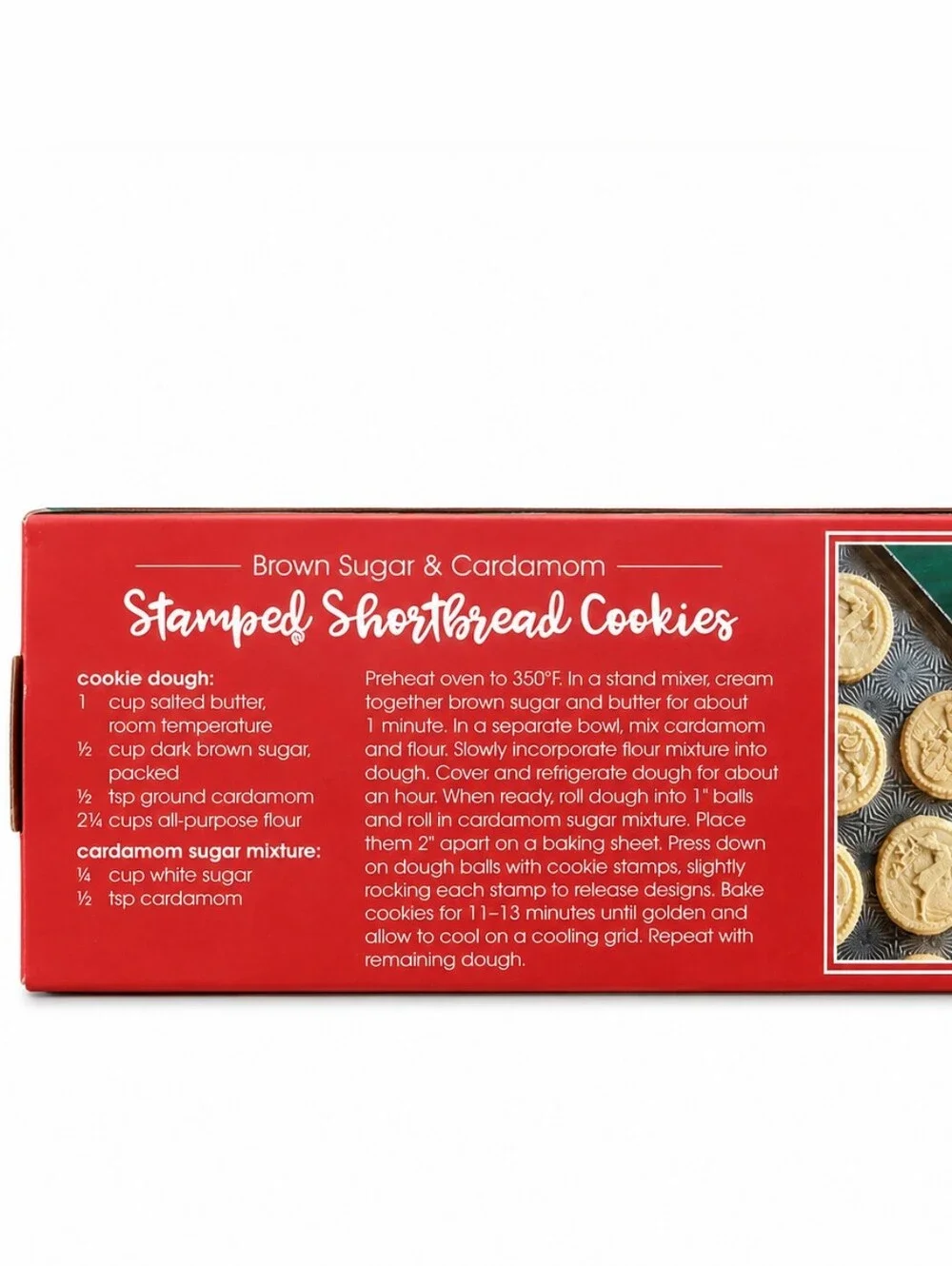 Nordic Ware Yuletide Cookie Stamps 3 Pc Set Cast Aluminum Wooden Handles